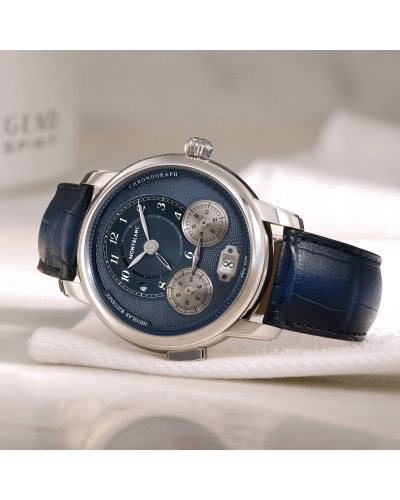 Montblanc Nicolas Rieussec Chronograph Blue (watches)